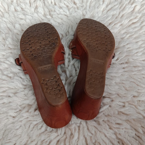 Coach leather wedges - Picture 6 of 15